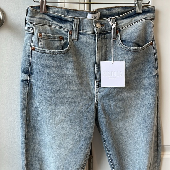 NWT * PISTOLA * Aline Jeans High Rise COLOR Vista - Picture 10 of 14